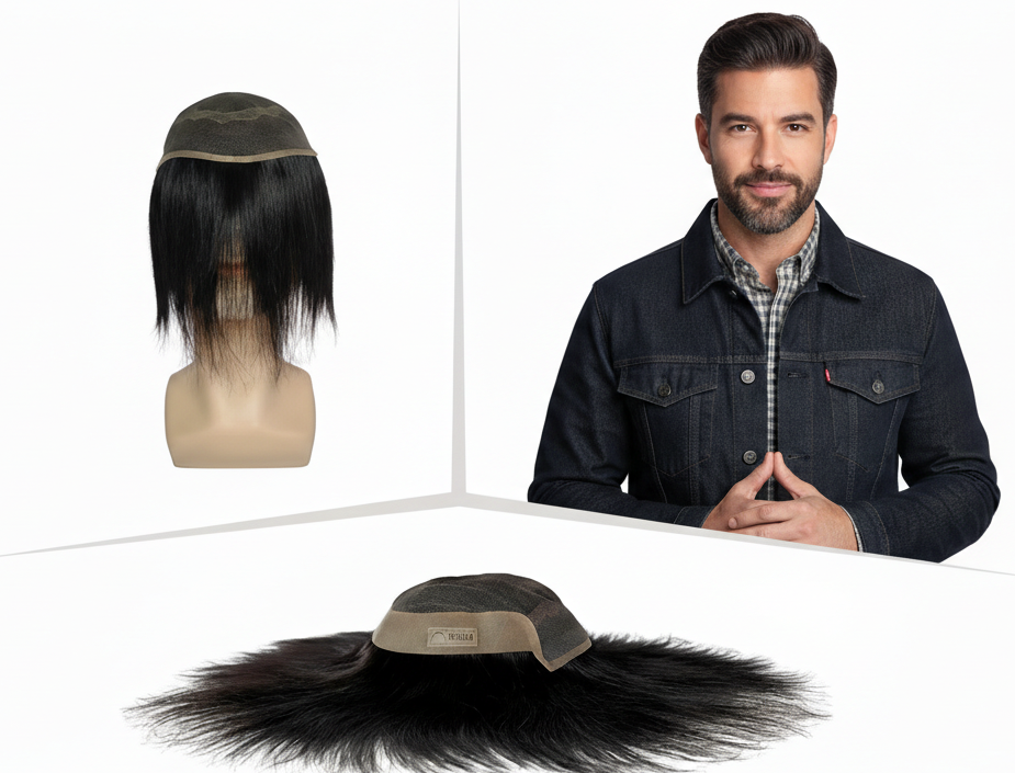 Srhairfeelers SILK BASE Smart Hair Patch for Men